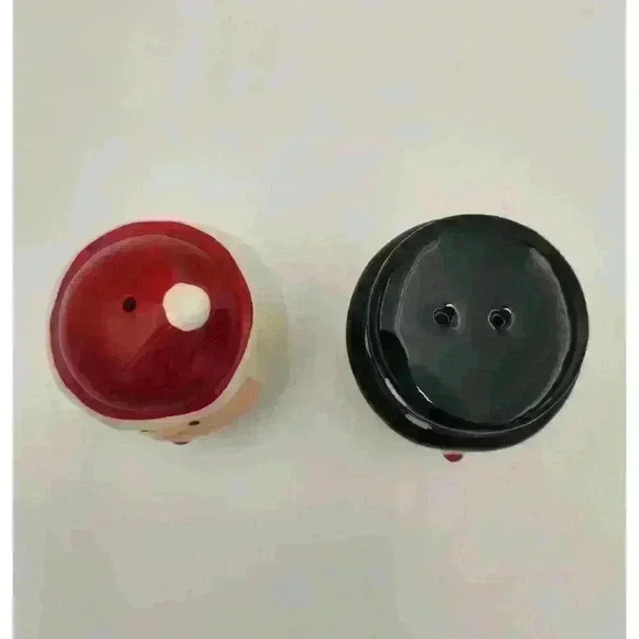 New In Box Cute Christmas Is Forever 3-D Santa‎ & Snowman Salt & Pepper Shakers - Picture 7 of 12